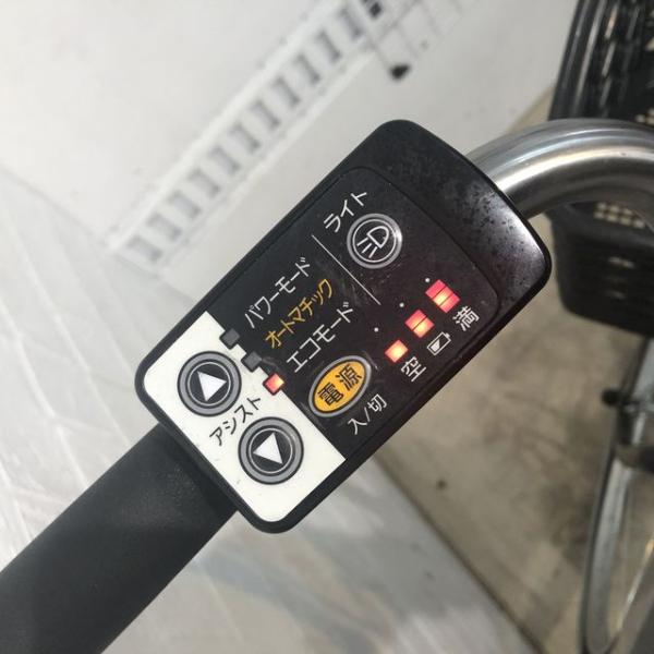 中古電動自転車 パナソニック ビビ YX ブラウン 26インチ YE075