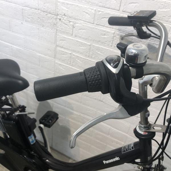 中古電動自転車 パナソニック ビビ YX ブラウン 26インチ YE075