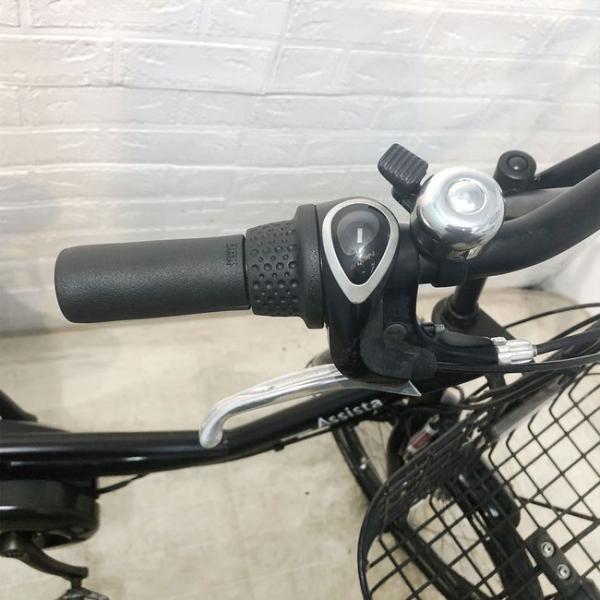 中古電動自転車 ブリヂストン アシスタ ファイン ミニ ブラック 前20