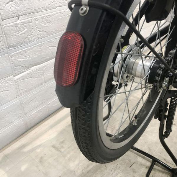 中古電動自転車 ブリヂストン アシスタ ファイン ミニ ブラック 前20