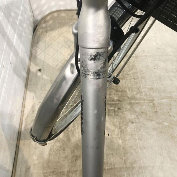 中古電動自転車 パナソニック ビビ TX シルバー 24インチ YE084