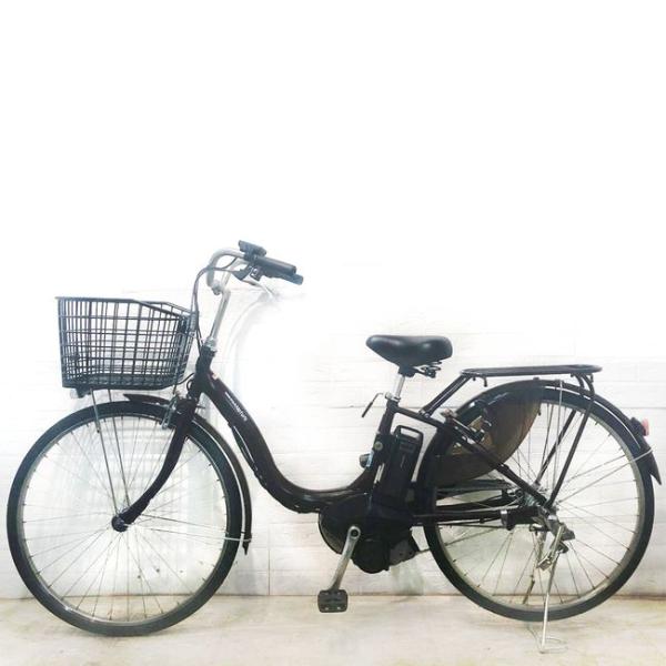 中古電動自転車 ヤマハ PAS ナチュラ XL DX ブラウン 26インチ YE089