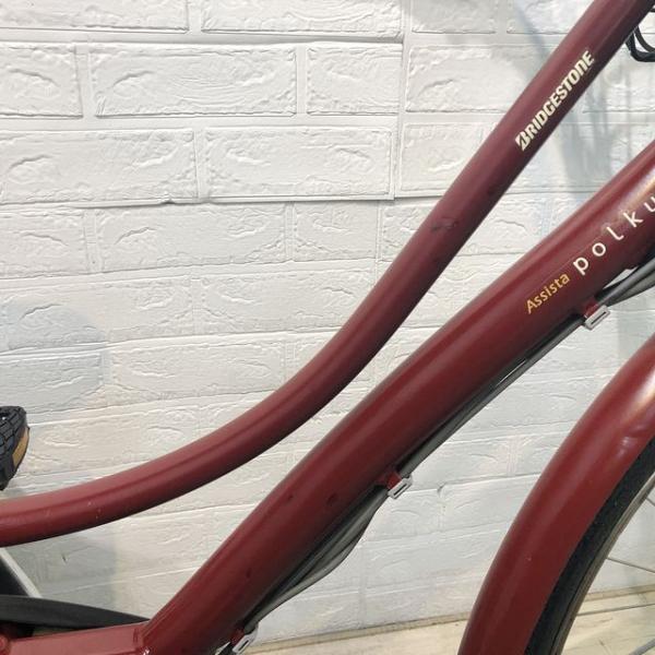 ブリヂストン アシスタ ポルク レッド 26インチ YE094 【中古車】