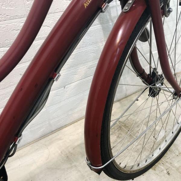 ブリヂストン アシスタ ポルク レッド 26インチ YE094 【中古車】