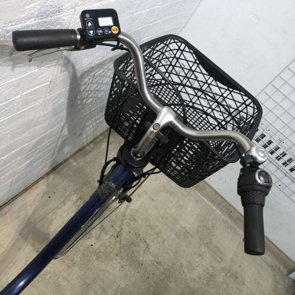 中古電動自転車 パナソニック ビビ EX ブルー 26インチ YE122 – e-CHARIty