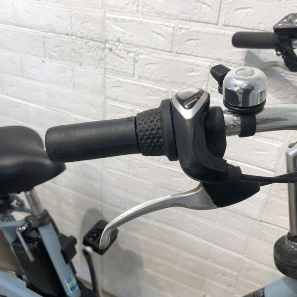 中古電動自転車 パナソニック ビビ スタイル  ブルー 26インチ YE140