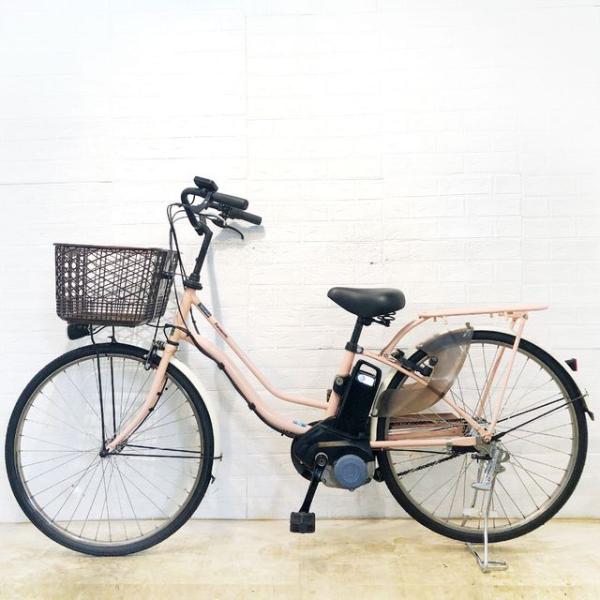 中古電動自転車 パナソニック ティモ I ピンク 26インチ YE143 – e-CHARIty