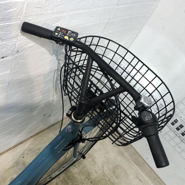 中古電動自転車 ブリヂストン アシスタ ポルク グリーン 26インチ