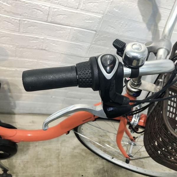 中古電動自転車 ブリヂストン アシスタ ベーシック オレンジ 26インチ YF014