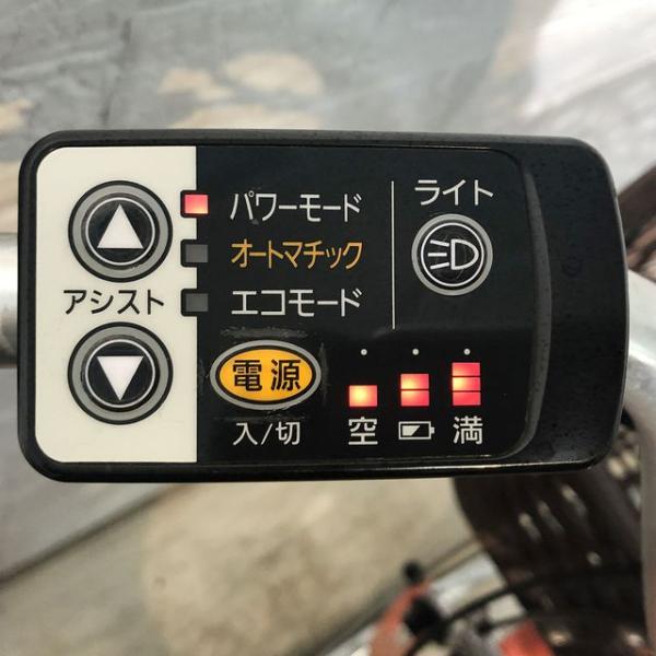 中古電動自転車 ブリヂストン アシスタ ベーシック オレンジ 26インチ YF014