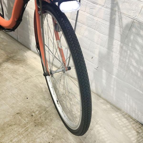 中古電動自転車 ブリヂストン アシスタ ベーシック オレンジ 26インチ YF014