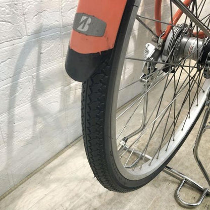 ブリヂストン アシスタ ベーシック オレンジ 26インチ YF014 【中古車】