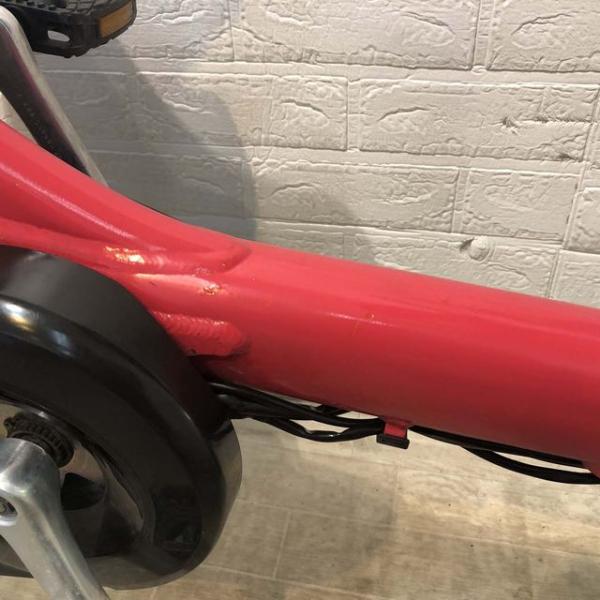 中古電動自転車 ブリヂストン アンジェリーノ プティット e ローズ 20インチ YF030