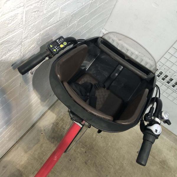 中古電動自転車 ブリヂストン アンジェリーノ プティット e ローズ 20インチ YF030