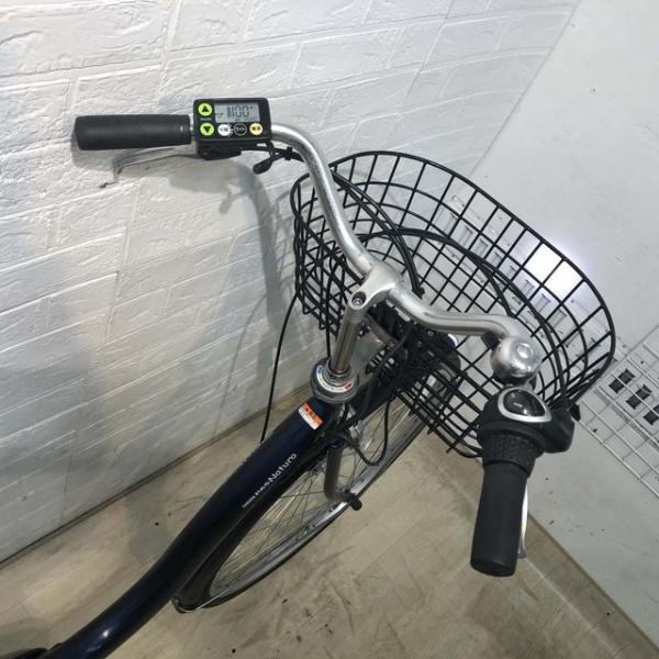中古電動自転車 ヤマハ PAS ナチュラ M ブルー 26インチ YF047