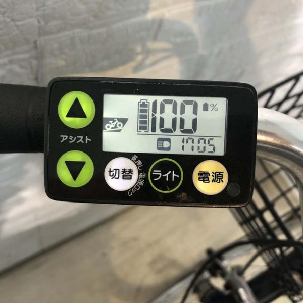中古電動自転車 ヤマハ PAS ナチュラ M ブルー 26インチ YF047