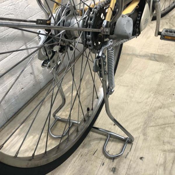 中古電動自転車 パナソニック ビビ SS シャーベットオレンジ 26インチ YF048