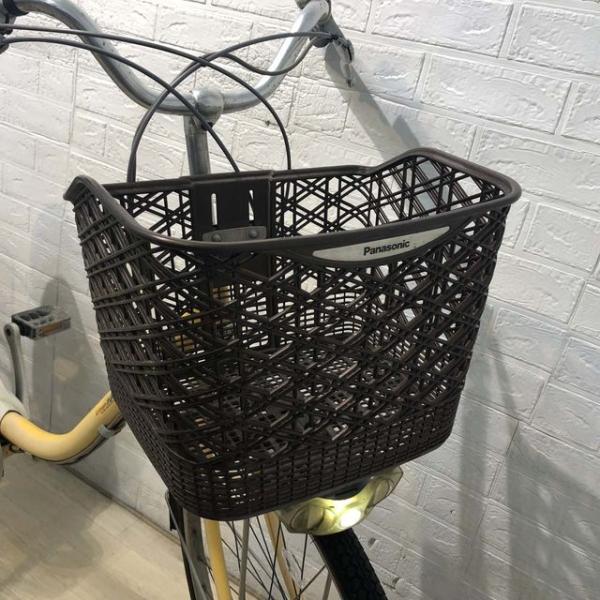 中古電動自転車 パナソニック ビビ SS シャーベットオレンジ 26インチ YF048