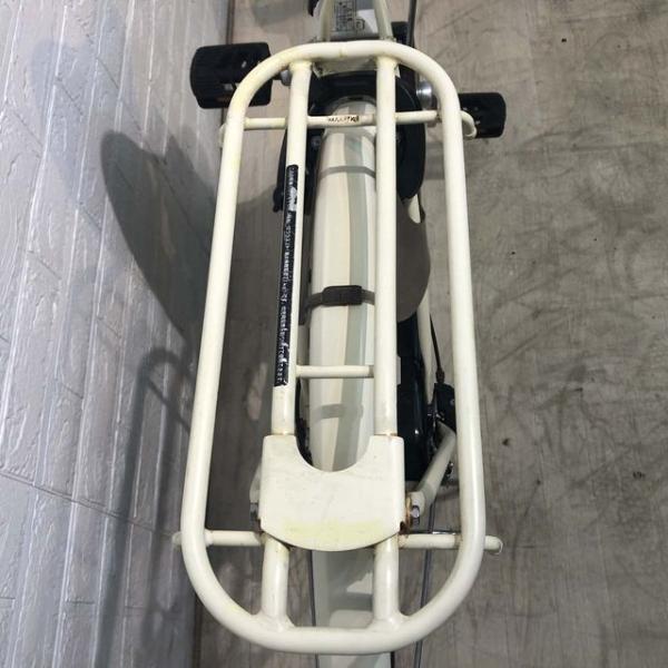中古電動自転車 パナソニック ビビ スタイル DX アイボリーホワイト 26インチ YF049