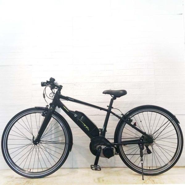 中古電動自転車 パナソニック ジェッター ブラック 700×38C YF060