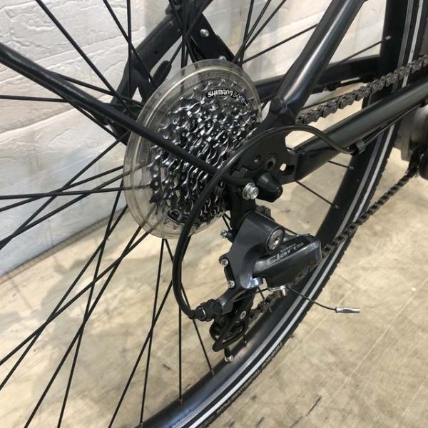 中古電動自転車 パナソニック ジェッター ブラック 700×38C YF060