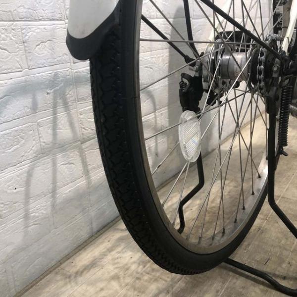 中古電動自転車 パナソニック エーガールズ ホワイト 26インチ YF086 