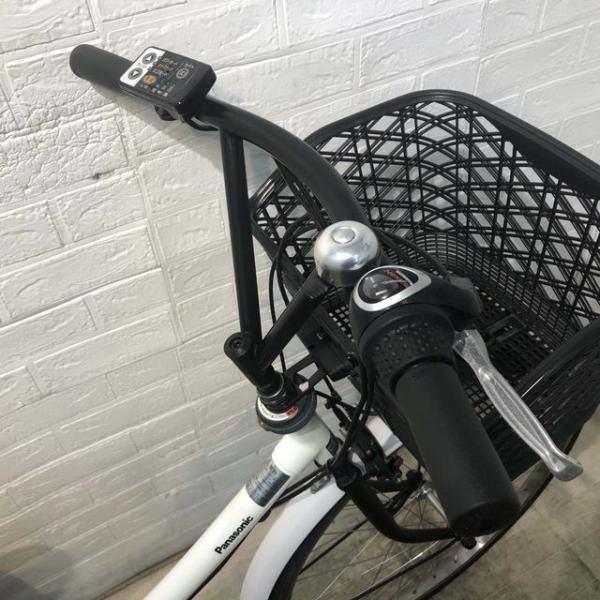 中古電動自転車 パナソニック エーガールズ ホワイト 26インチ YF086 