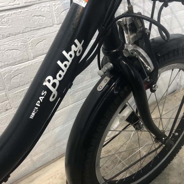 中古電動自転車 ヤマハ PAS Babby パス バビー ブラック 20インチ YF089