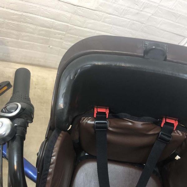 中古電動自転車 パナソニック ギュット ミニ DX ブルー 20インチ YF091