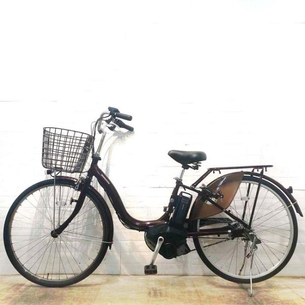 中古電動自転車 ブリヂストン アシスタ U STD ブラウン 26インチ YF094