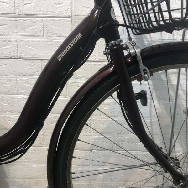 中古電動自転車 ブリヂストン アシスタ U STD ブラウン 26インチ YF094
