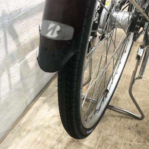 中古電動自転車 ブリヂストン アシスタ U STD ブラウン 26インチ YF094