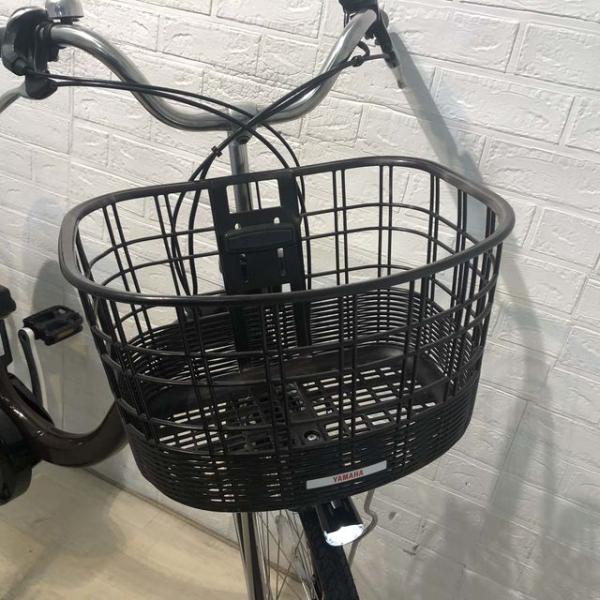 中古電動自転車 ヤマハ PAS With パス ウィズ ブラウン 26インチ YF109