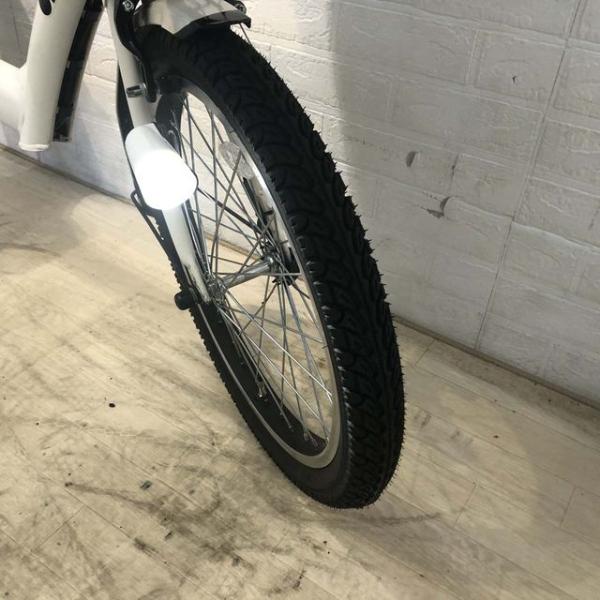 中古電動自転車 ブリヂストン bikke POLAR e ビッケ ポーラー イー ホワイト 20インチ YF114 