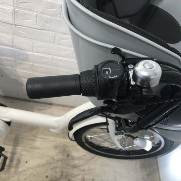 中古電動自転車 ブリヂストン bikke POLAR e ビッケ ポーラー イー ホワイト 20インチ YF114 