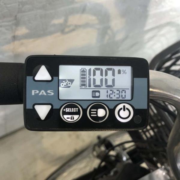 中古電動自転車 ヤマハ PAS With パス ウィズ ブラウン 26インチ YF115 