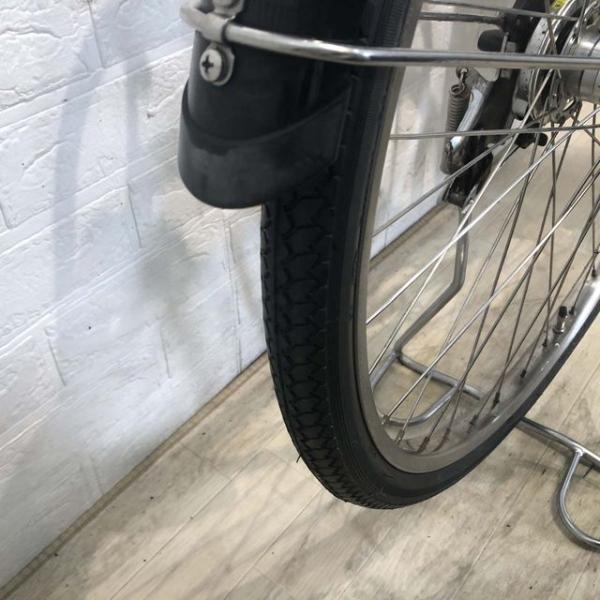 中古電動自転車 ヤマハ PAS With パス ウィズ ブラウン 26インチ YF115 