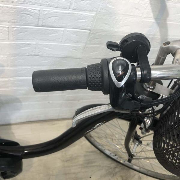 中古電動自転車 ヤマハ PAS With パス ウィズ ブラウン 26インチ YF117