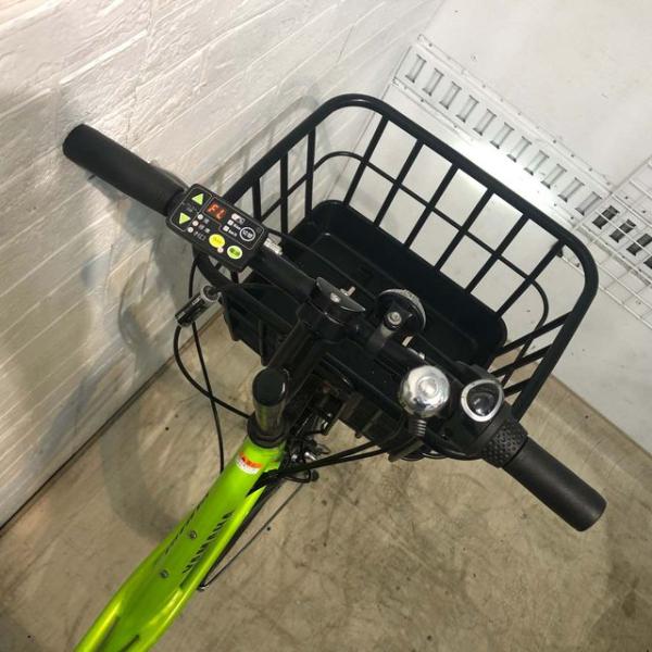 中古電動自転車 ヤマハ PAS CITY X パス シティ X  グリーン 20インチ YF119