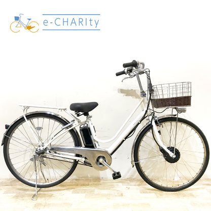 ブリヂストン カジュナ e ホワイト 26インチ KF056  【中古車】