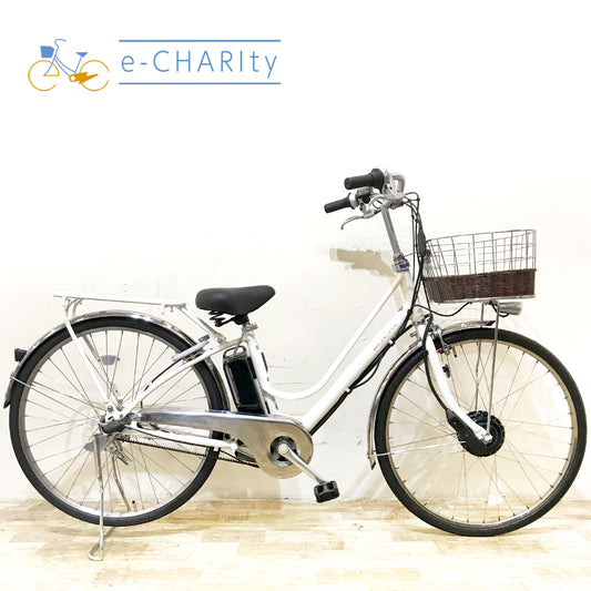 ブリヂストン カジュナ e ホワイト 26インチ KF056  【中古車】