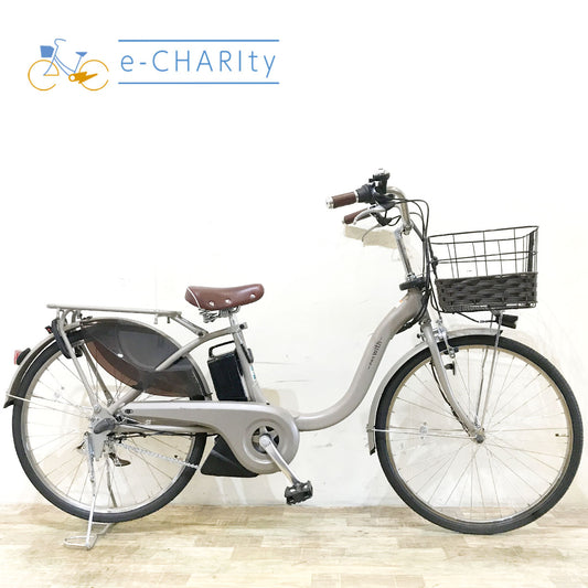 ヤマハ PAS With DX パス ウィズ DX グレージュ 24インチ KF087【中古車】