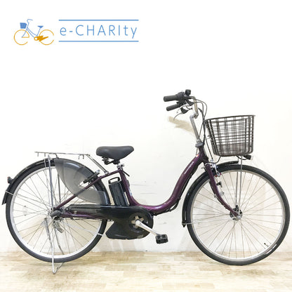 ヤマハ PAS ナチュラ S パープル 26インチ KF098 【中古車】