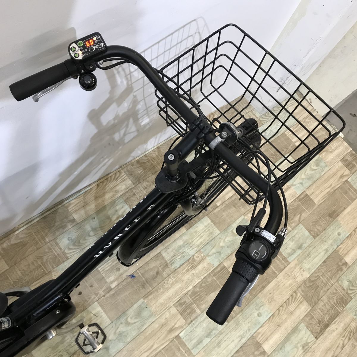 中古電動自転車 ブリヂストン ハイディB ブラック 26インチ KJ124