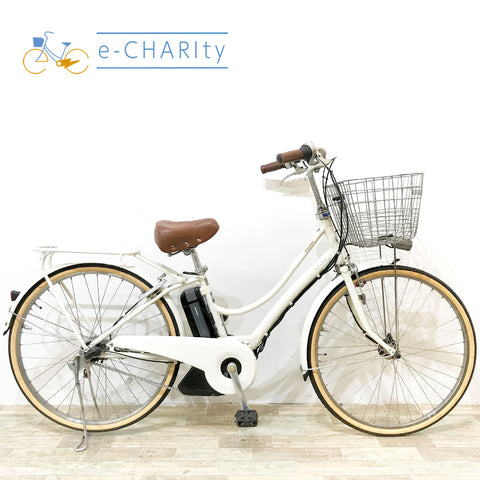 【8,000円引き！】ブリヂストン アシスタポルク ホワイト 26インチ KJ127 【中古車】