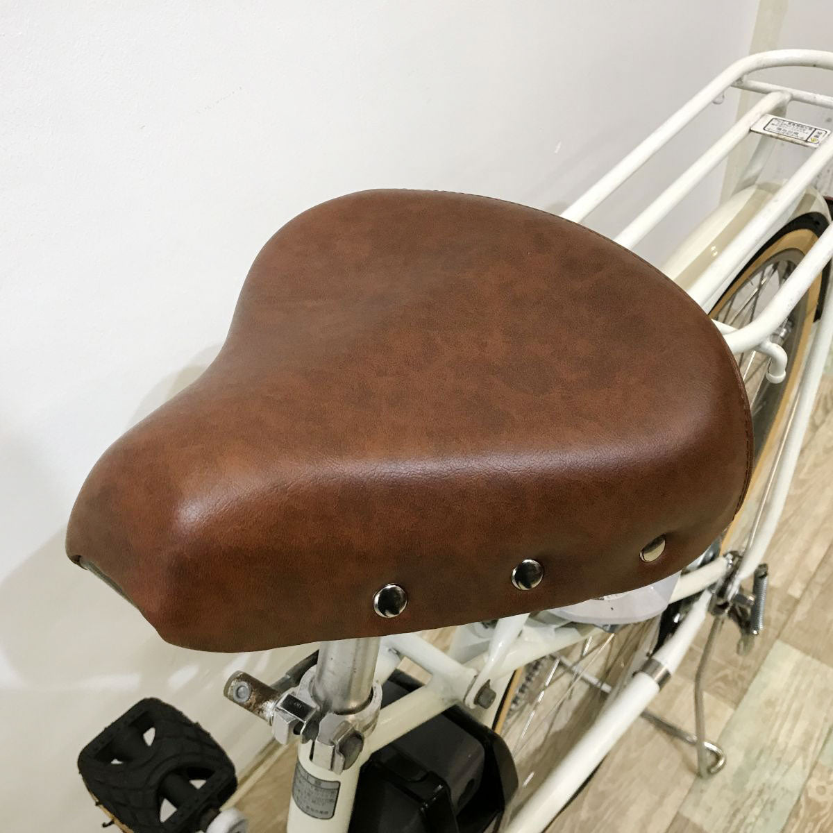 中古電動自転車 ブリヂストン アシスタポルク ホワイト 26インチ KJ127