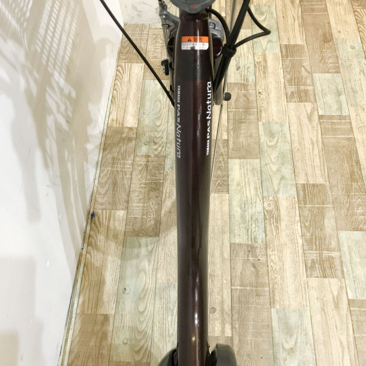中古電動自転車 ヤマハ PAS ナチュラM ブラウン 26インチ KJ128