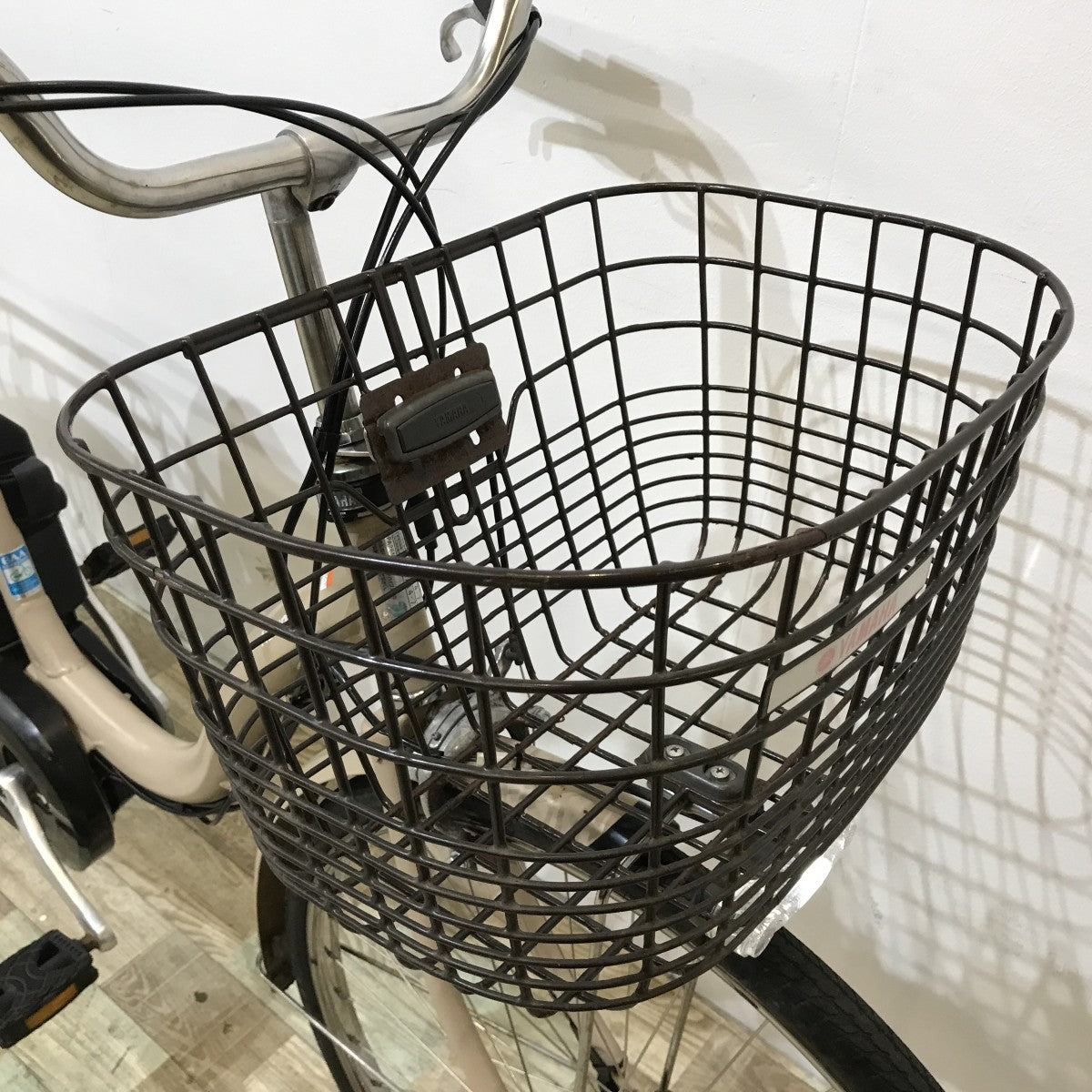中古電動自転車 ヤマハ PAS ナチュラ ベージュ 26インチ KK002