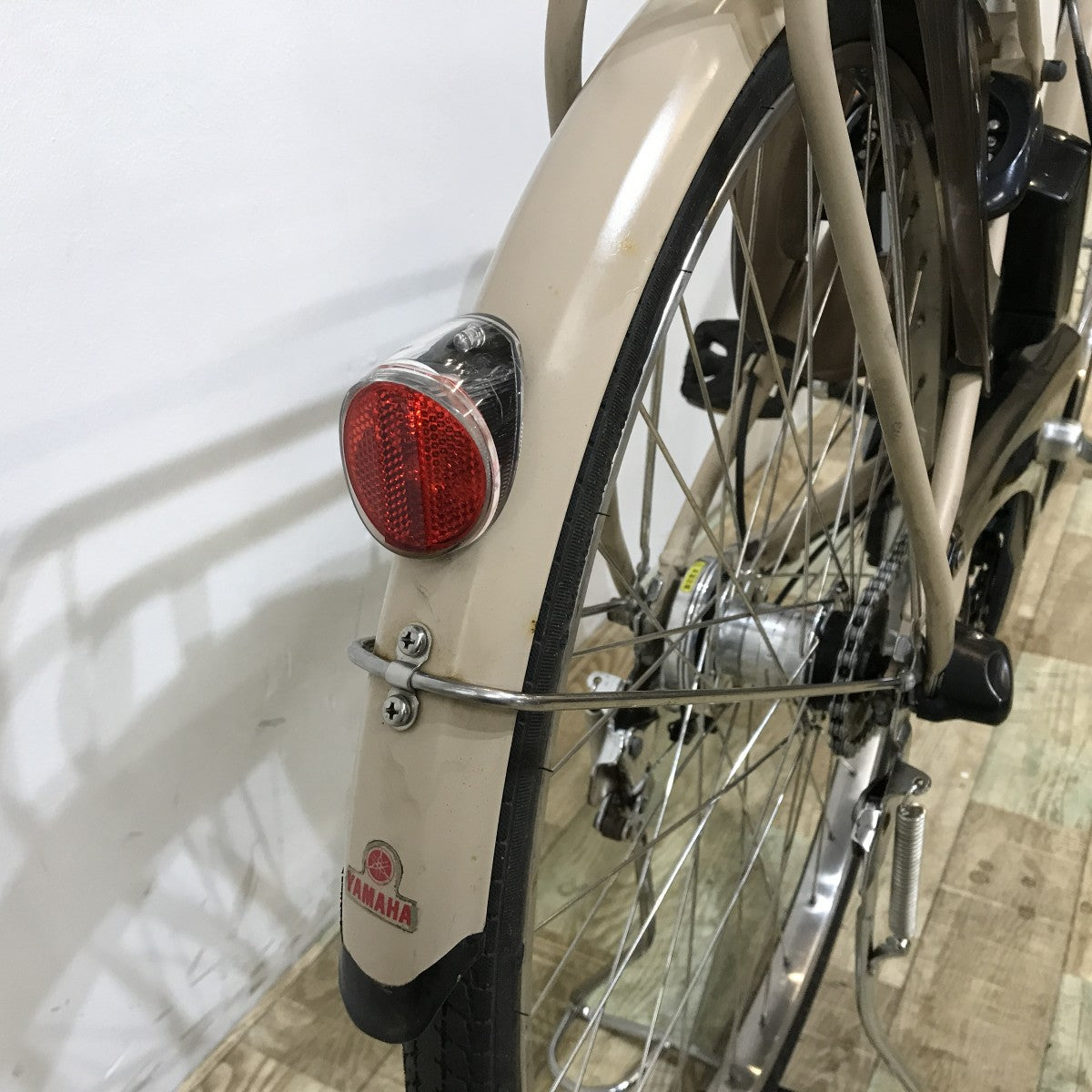 中古電動自転車 ヤマハ PAS ナチュラ ベージュ 26インチ KK002