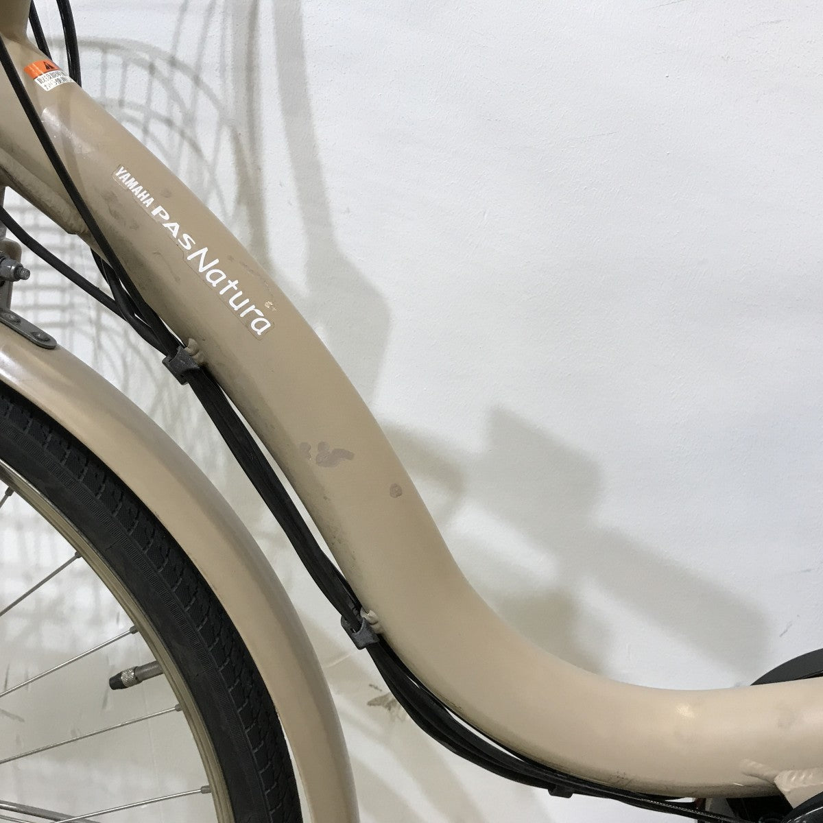 中古電動自転車 ヤマハ PAS ナチュラ ベージュ 26インチ KK002